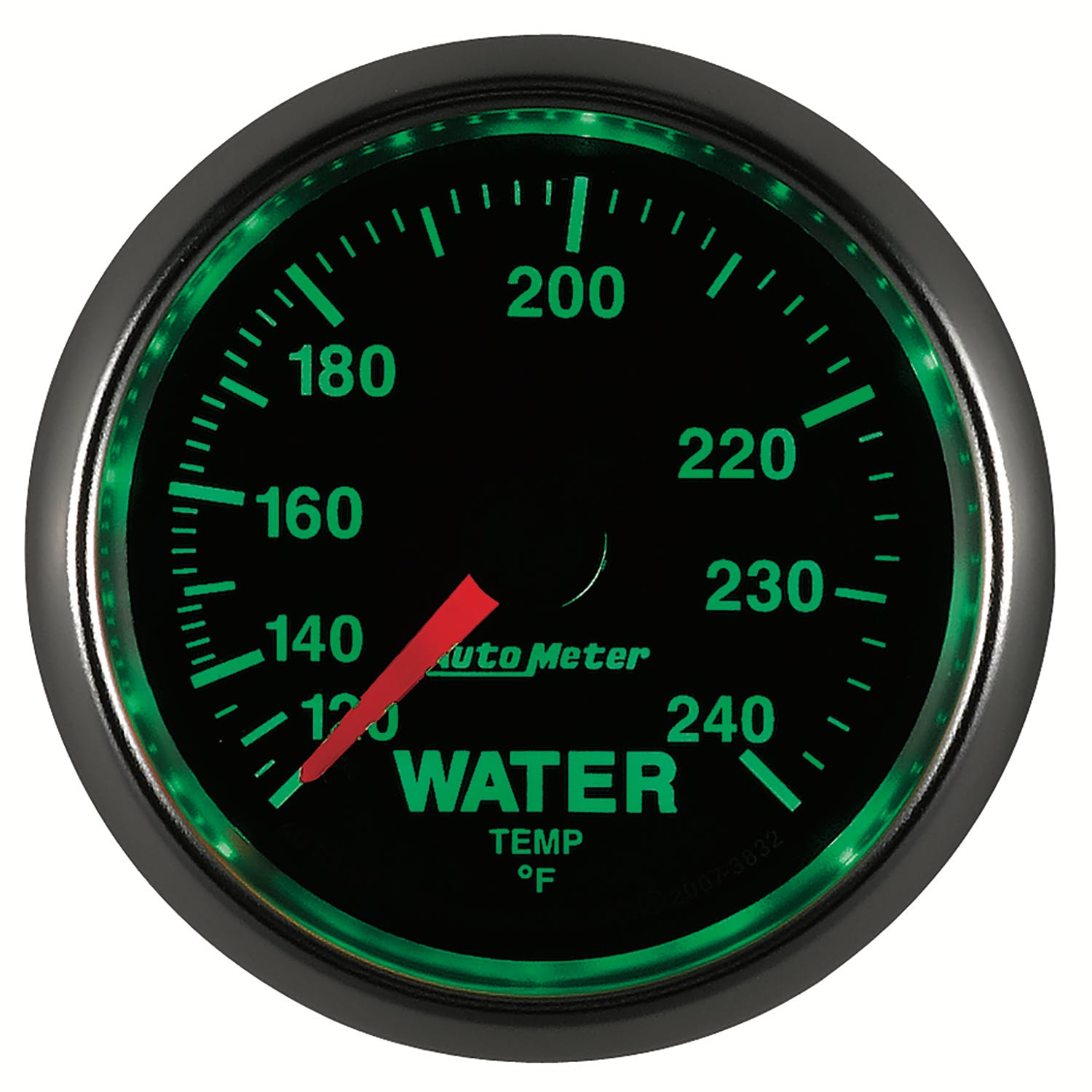 AutoMeter Products 3832 Gauge; Water Temp; 2 1/16in.; 120-240° F; Mechanical; GS
