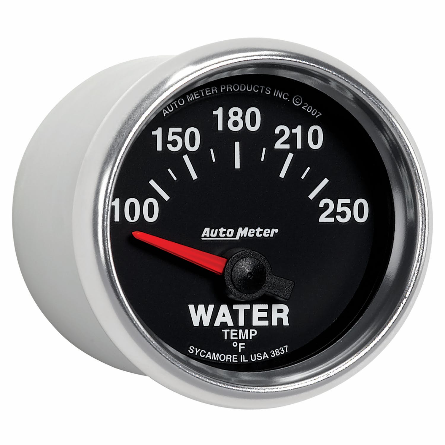 AutoMeter Products 3837 Gauge; Water Temp; 2 1/16in.; 100-250° F; Electric; GS