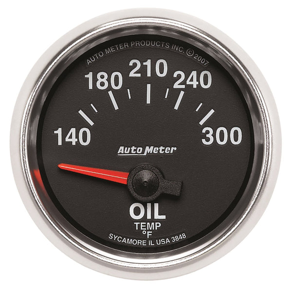 AutoMeter Products 3848 2-1/16in Oil Temp 140- 300 F SSE GS