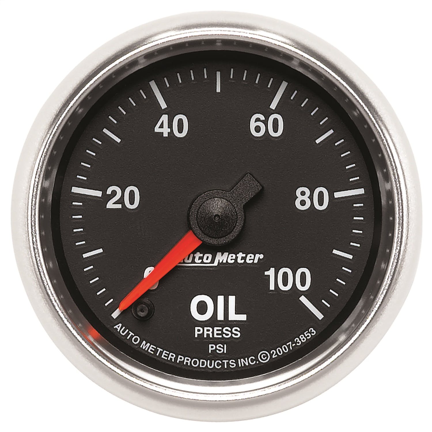 AutoMeter Products 3853 2-1/16in Oil Pressure 0-100 PSI FSE GS