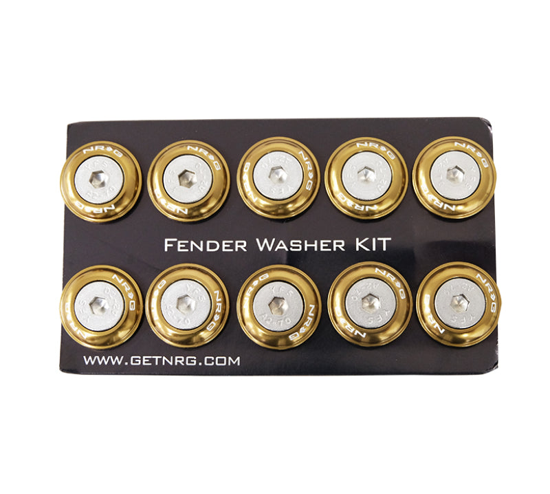 NRG Innovations Fender Washer Kits - Rivets for Plastic FW-100Ti