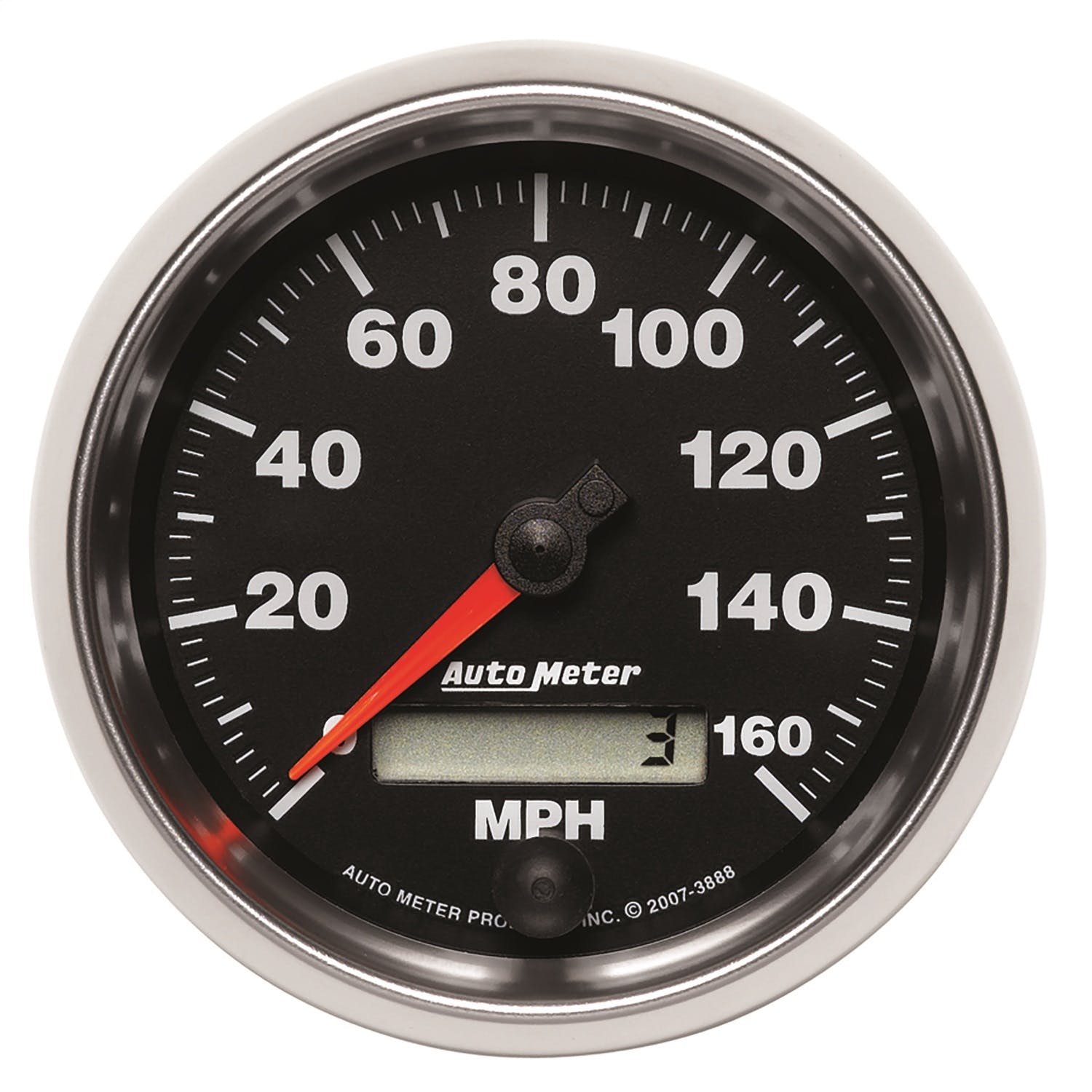 AutoMeter Products 3888 3-3/8in Speedo 160 MPH In-Dash GS