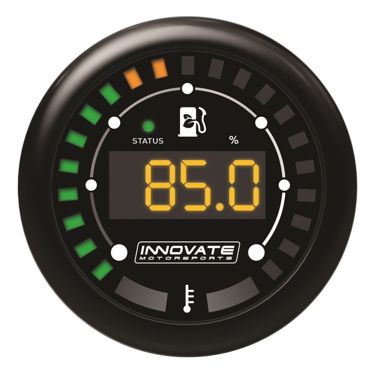 Innovate Motorsports 3912 MTX-D: Ethanol Content Percent and Fuel Temp Digital Gauge Kit (2-in-1)