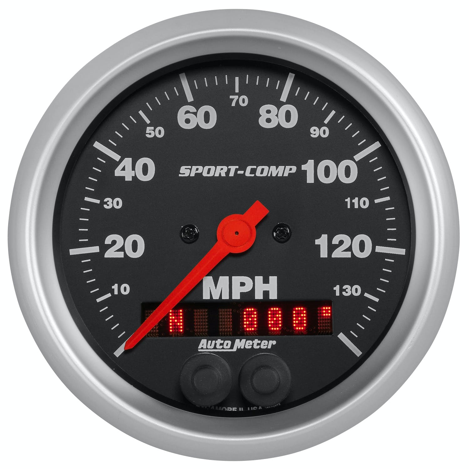 AutoMeter Products 3982 3-3/8 GPS Speedometer, 140MPH, Sport Comp