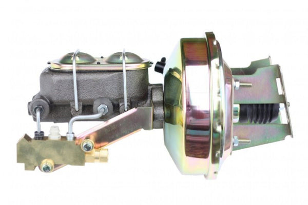 LEED Brakes 3E1A1 9 in Power Booster ,1-1/8in Bore, side valve disc/drum (Zinc)