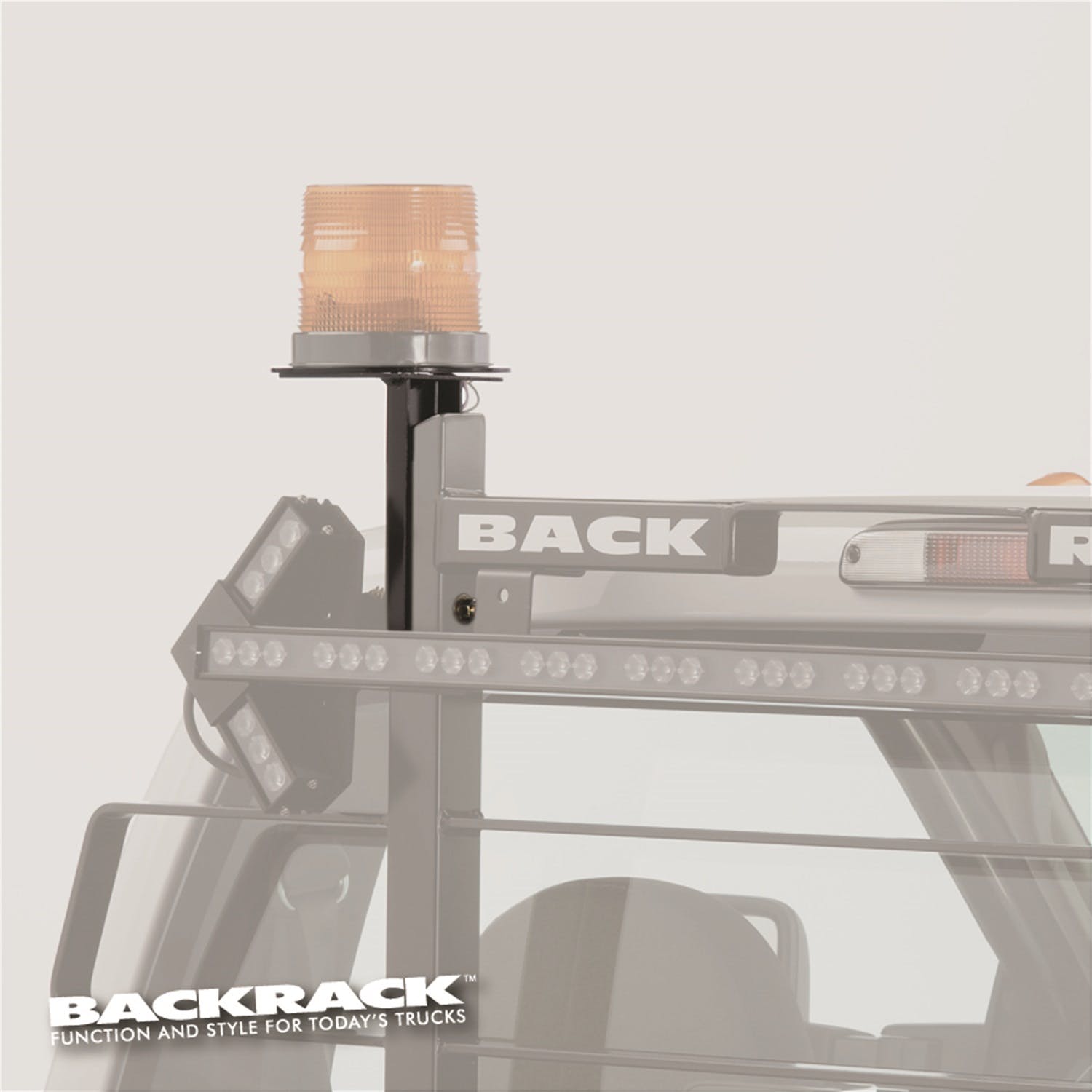 BACKRACK 81001 Light Bracket 6-1/2 Base, Drivers Side