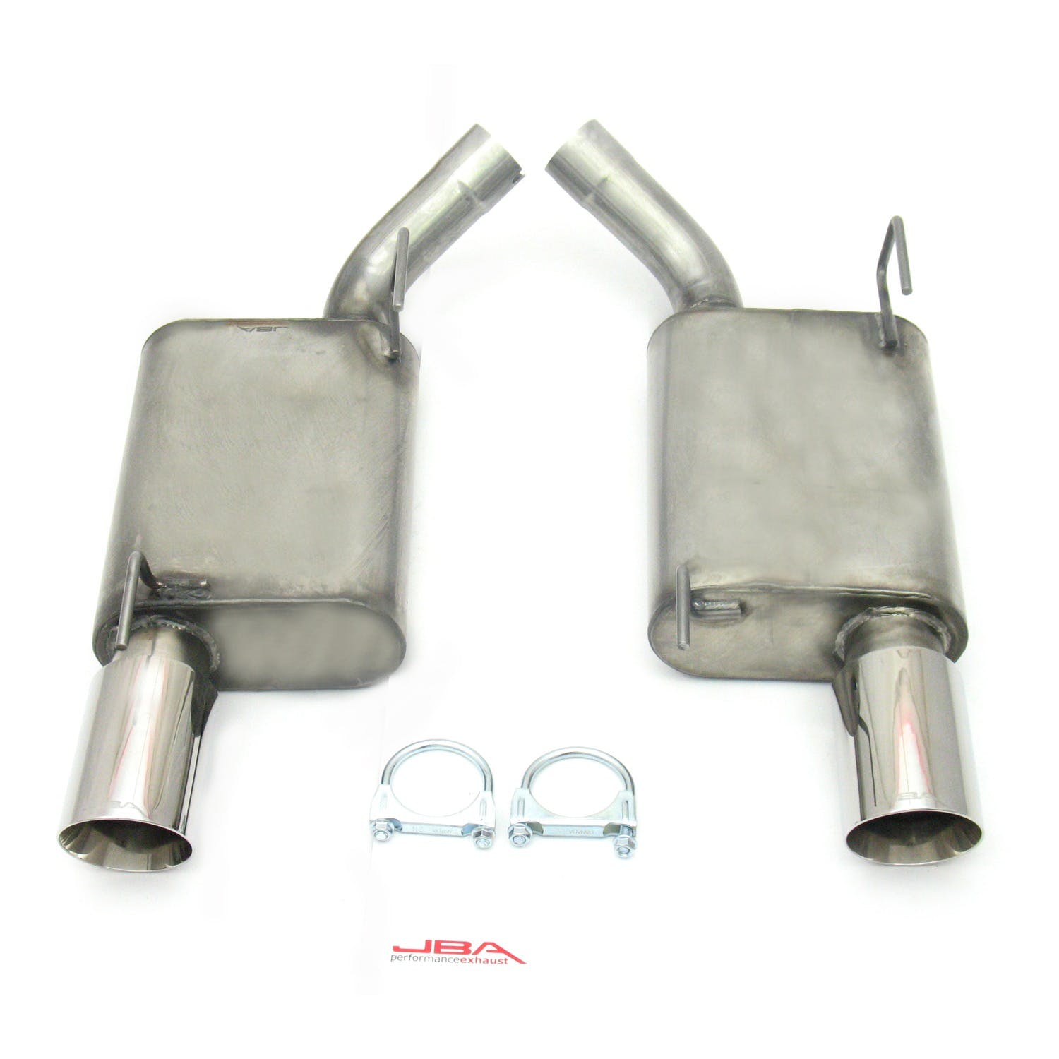 JBA Performance Exhaust 40-2629 40-2629 2.5 inch Stainless Steel Exhaust System 05-09 Mustan