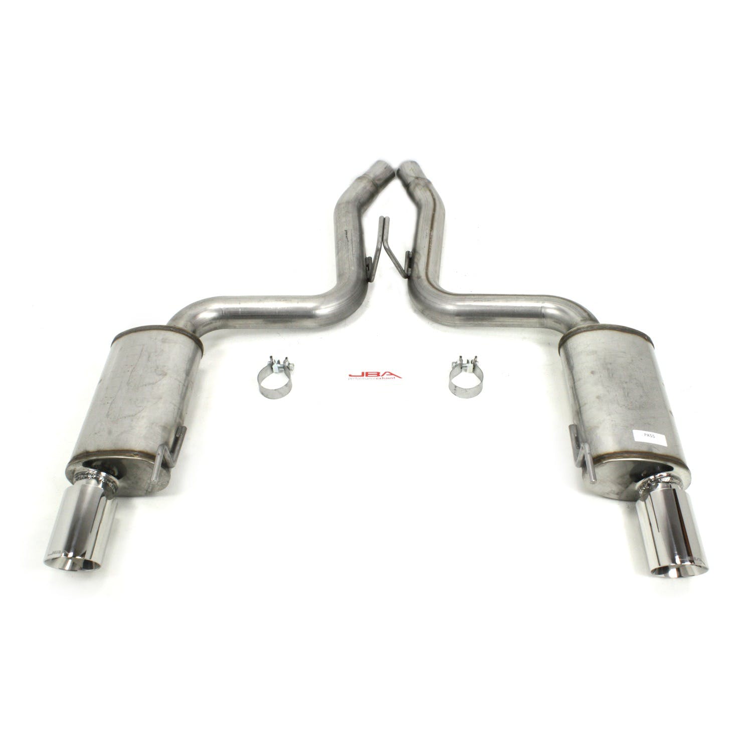 JBA Performance Exhaust 40-2686 2015 Mustang 5.0 2 1/2 inch to 3 inch Axle Back Exhaust