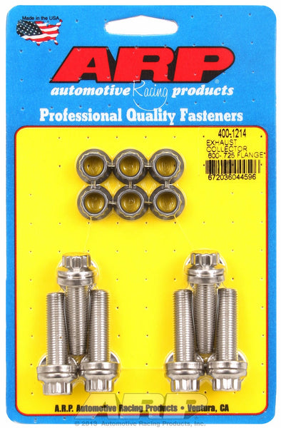 ARP 400-1214 Exhaust Collector Bolt Kit
