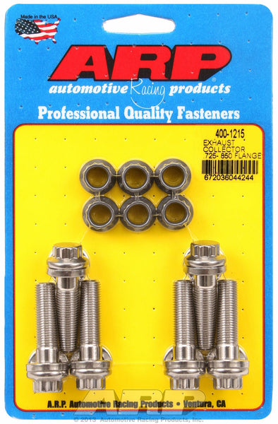 ARP 400-1215 Exhaust Collector Bolt Kit