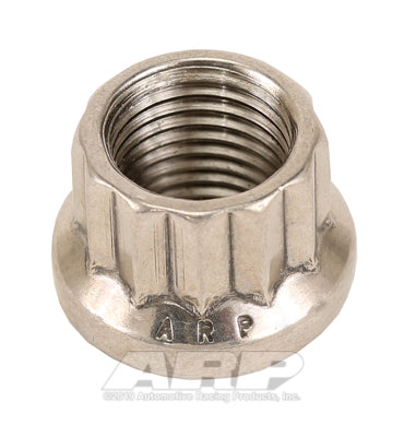 ARP 400-8308 M12 X 1.25 (.750 collar) SS 12pt nut kit