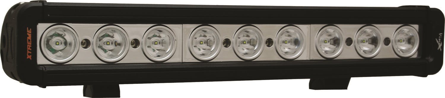Vision X 4000773 12" Xmitter Low Profile Prime Black 9 6-Watt LEDs 10 Deg Narrow Beam