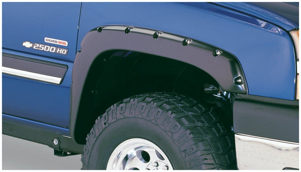 Bushwacker 40059-02 Pocket Style Fender Flares, 2pc