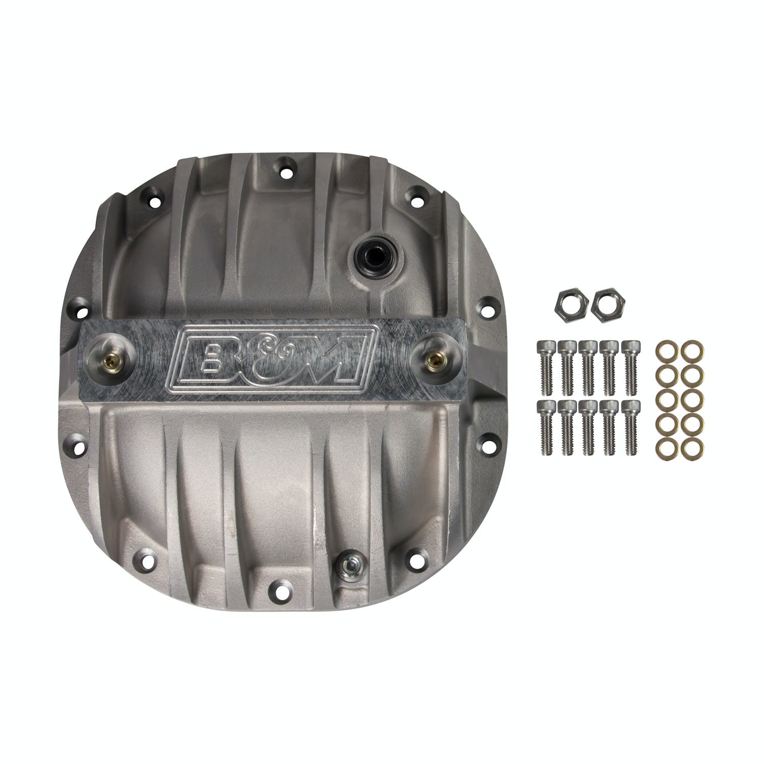 B&M 40297 DIFF COVER FORD 8.8, NATURAL
