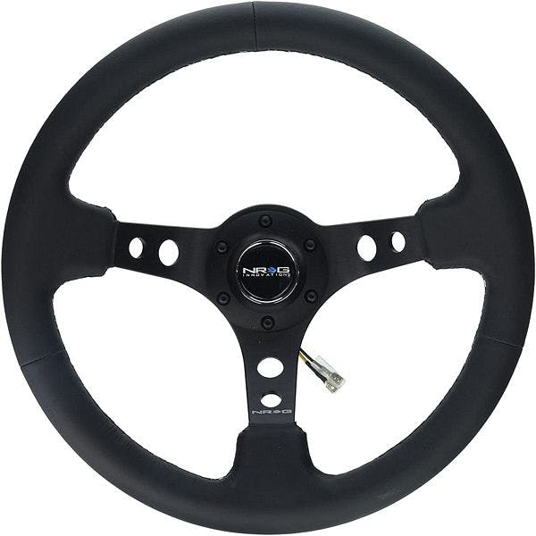 NRG Innovations Reinforced Steering Wheel RST-006BK