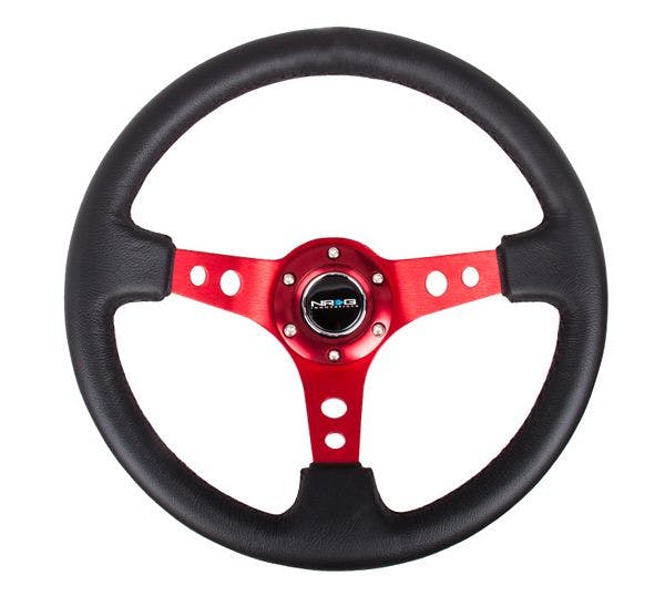 NRG Innovations Reinforced Steering Wheel RST-006RD