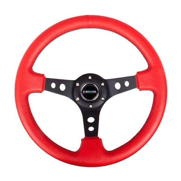 NRG Innovations Reinforced Steering Wheel RST-006RR-BS