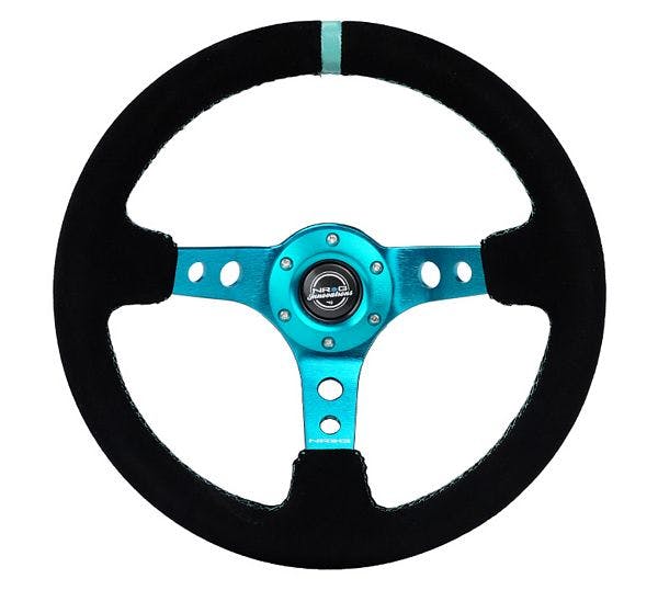 NRG Innovations Reinforced Steering Wheel RST-006S-TL
