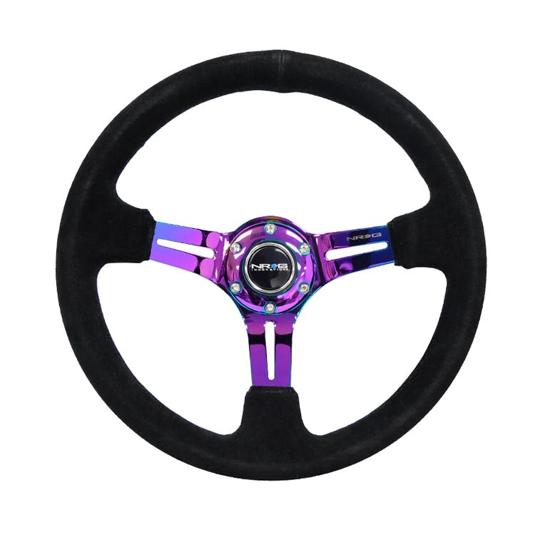 NRG Innovations Reinforced Steering Wheel RST-018S-MCBS