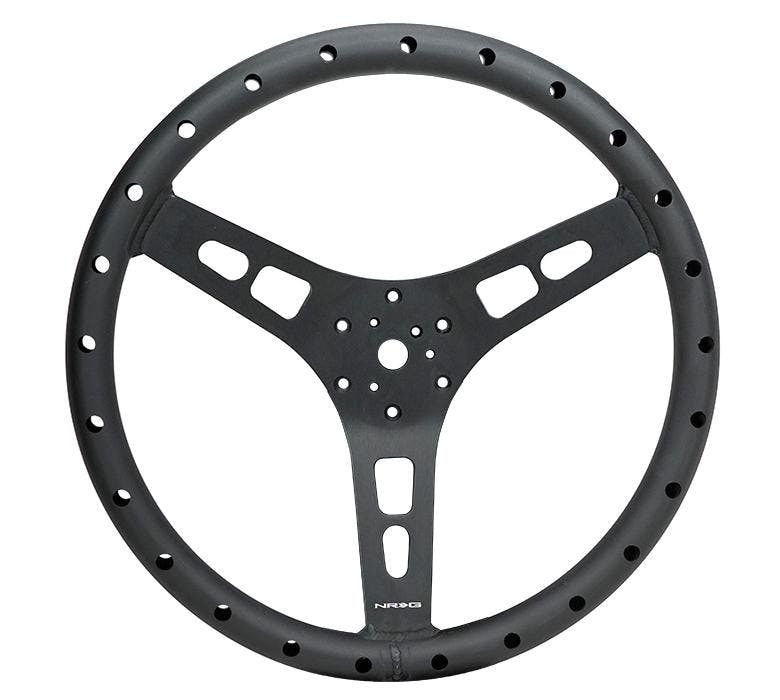 NRG Innovations Light Weight Aluminum Steering Wheel RST-025MB-1