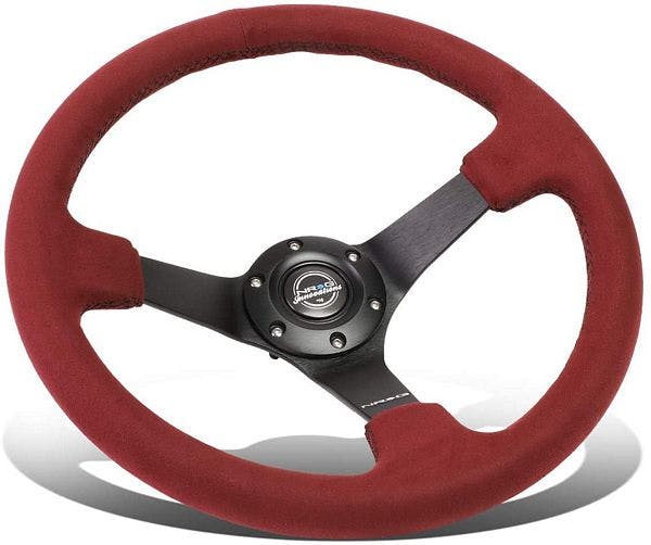 NRG Innovations Reinforced Steering Wheel RST-036MB-BUA
