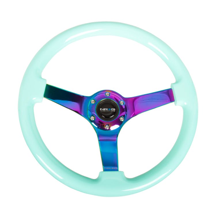 NRG Innovations Reinforced Steering Wheel RST-036MF-MC