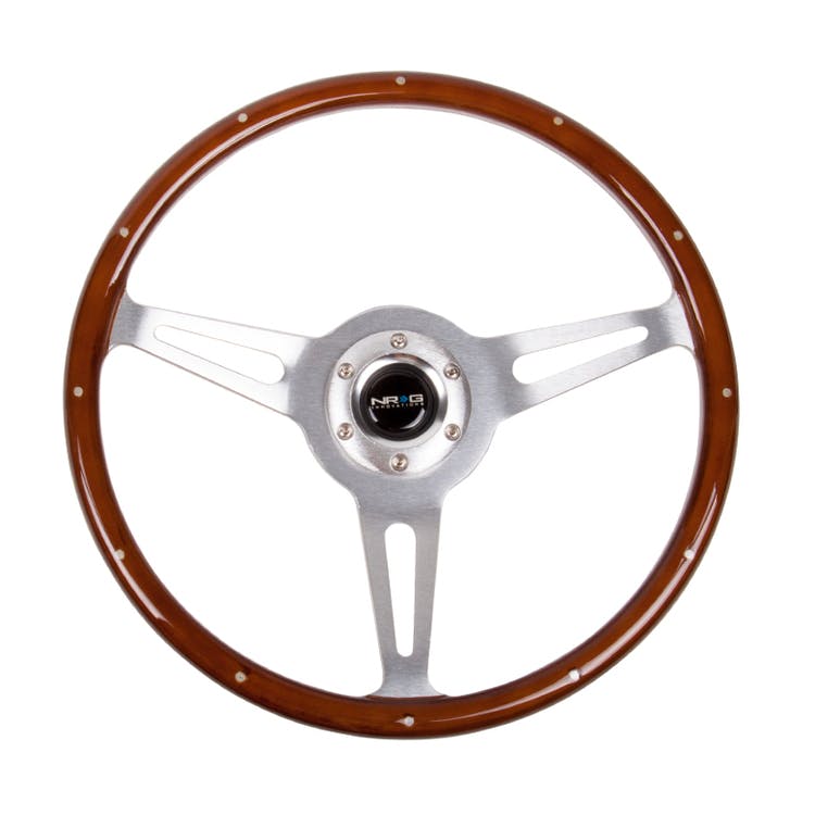 NRG Innovations Steering Wheels Wood Grain ST-380SL
