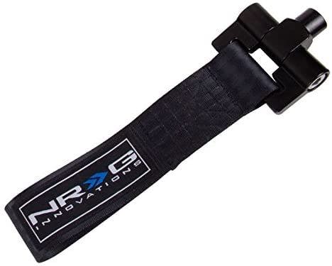 NRG Innovations Tow Straps Bolt In - Car specific TOW-160BK