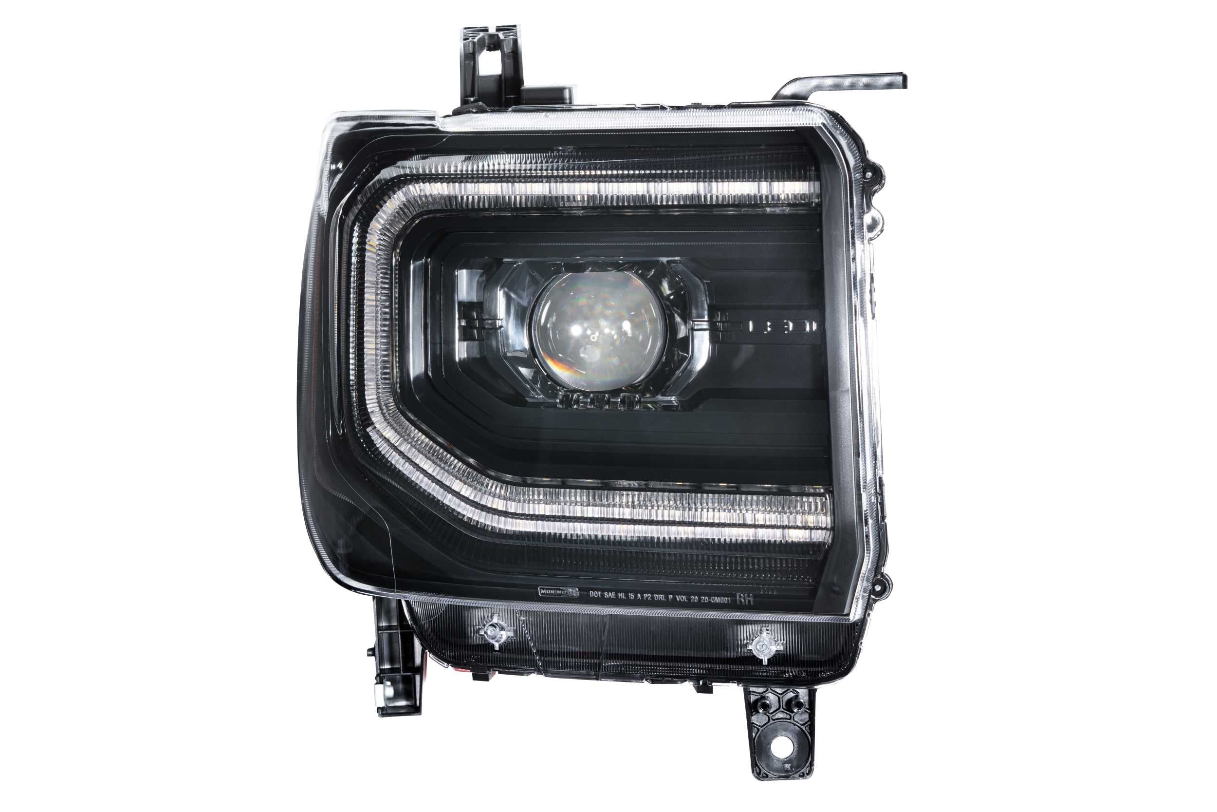 Morimoto XB LED Headlights: GMC Sierra (14-18) (Pair / ASM) LF544