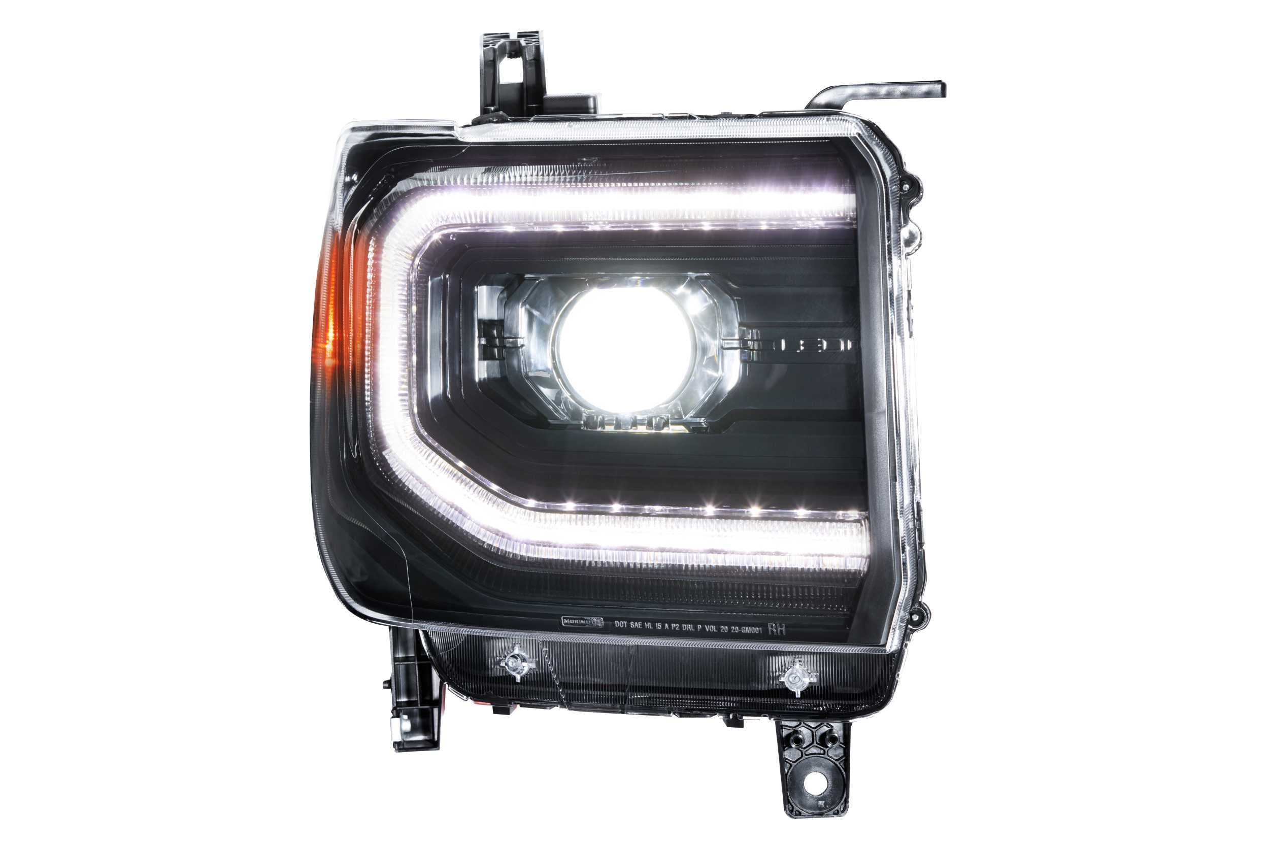 Morimoto XB LED Headlights: GMC Sierra (14-18) (Pair / ASM) LF544