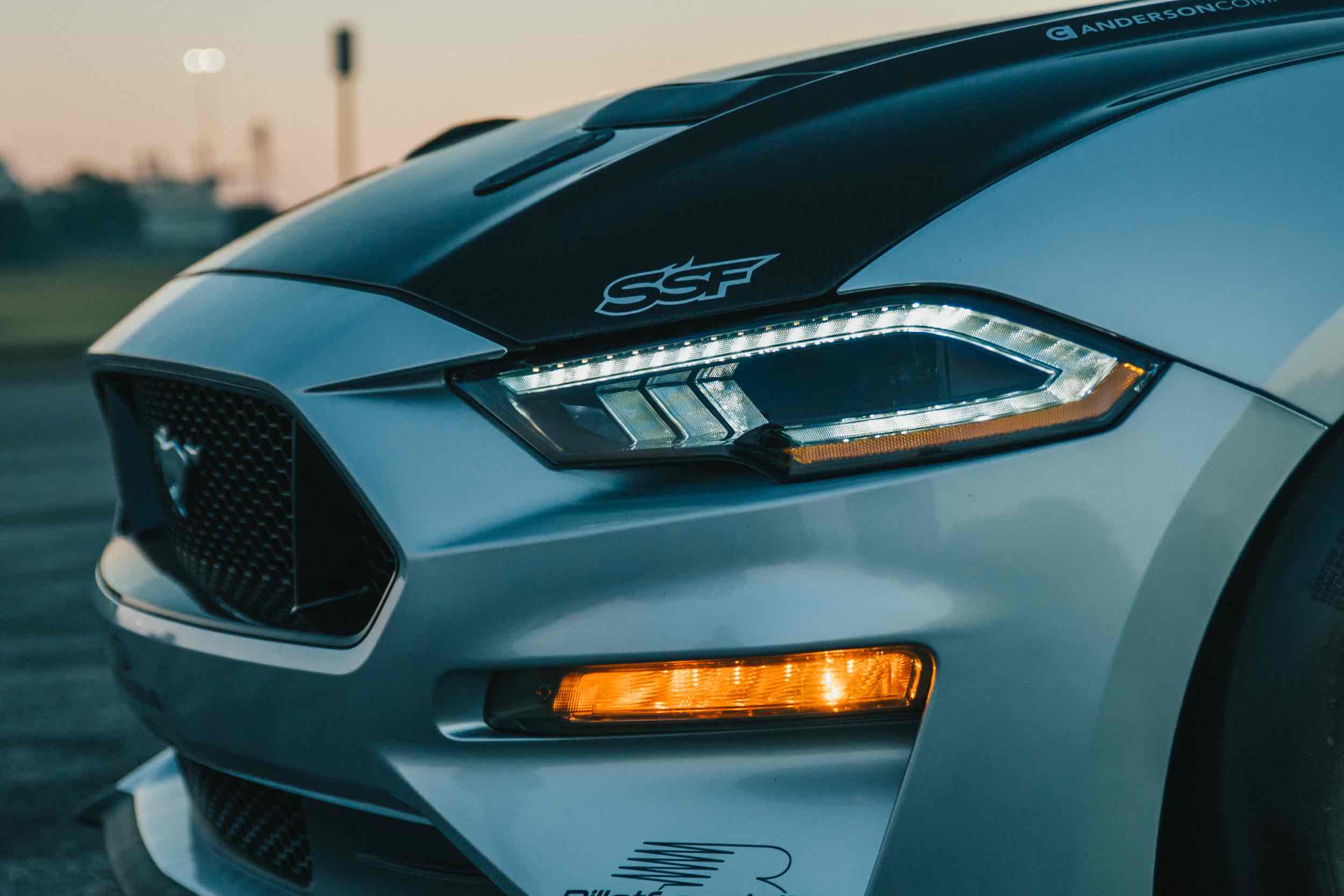Morimoto XB LED Headlights: Ford Mustang (18-21) (Pair / ASM) LF414