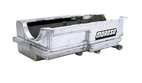 Moroso 21597 Dry Sump Kicked-Out Aluminum Oil Pan (10 deep/Donovan-DRC2-Merlin Blocks)