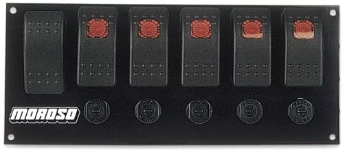 Moroso 74180 Switch Panel, Rocker