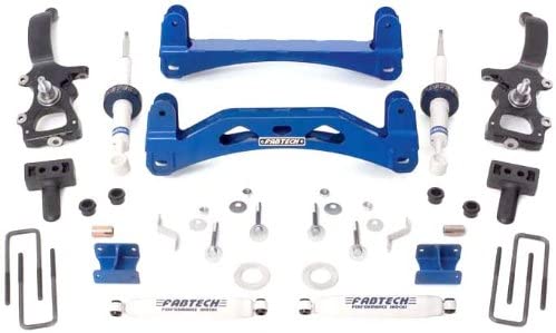 Fabtech FTS22014BK 6in. BASIC SYS W/STEALTH 2004-08 FORD F150 2WD