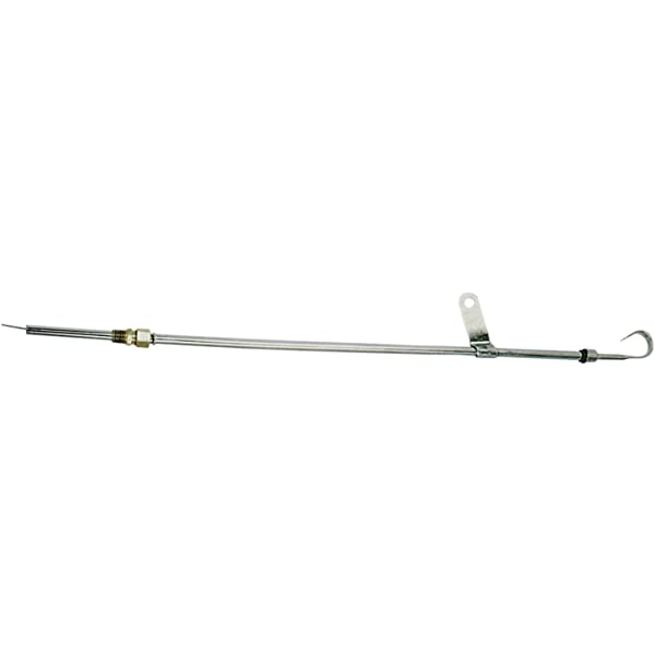 Moroso 25970 Universal Chrome-Plated Dipstick Kit (For Pans with Built-In 1/4 NPT Fitting)