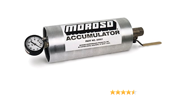 Moroso 23901 Accumulator (1.5qt, Tapped for 1/2 NPT Fitting)