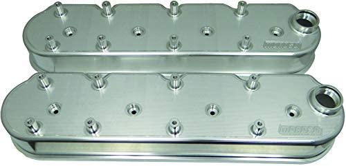 Moroso 68488 Billet Aluminum Valve Covers (GM LS Series, 2.5 Tall with Coil Mounts)