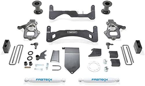 Fabtech FTS21171 2014 GM 6in. SPACER KIT