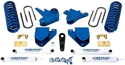 Fabtech FTS413 4in. BASIC SYS W/STEALTH 01-04 FORD F250/350 2WD GAS/00-05 EXCURSION 2WD W/GAS