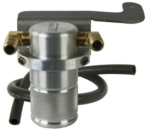 Moroso 85604 Small Body Air-Oil Separator (11-14 Ford Mustang GT Roush Supercharger)