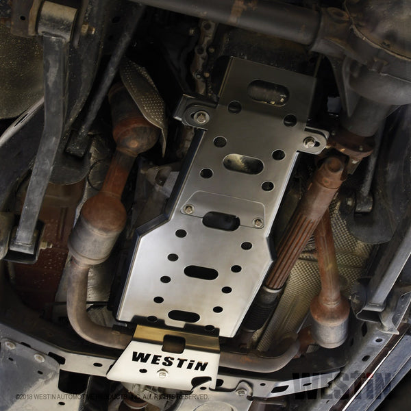 Westin Automotive 42-21015 Oil Pan/Transmission Skid Plate Textured Black
