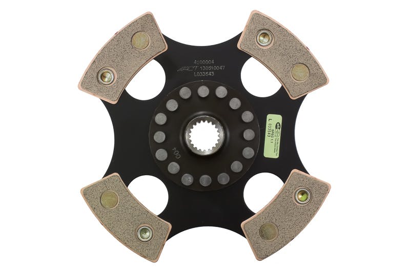 Advanced Clutch Technology 4200004 4 Pad Rigid Race Disc