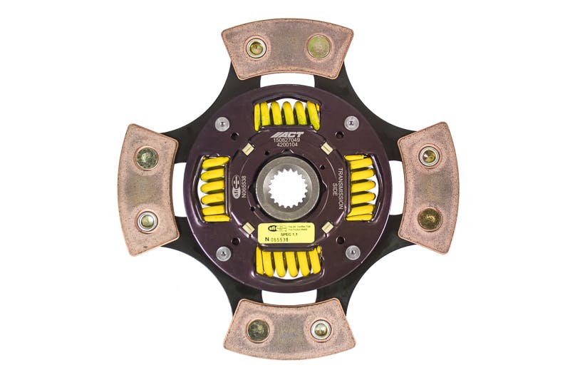 Advanced Clutch Technology 4200104 4 Pad Sprung Race Disc