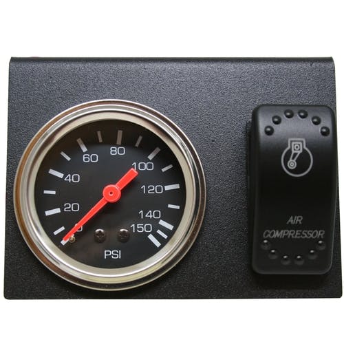 Bulldog Winch Co LLC 42078 200PSI Air Pressure Gauge, Switch, Bracket Set