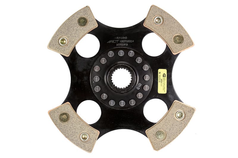 Advanced Clutch Technology 4212010 4 Pad Rigid Race Disc