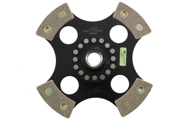 Advanced Clutch Technology 4224005 4 Pad Rigid Race Disc