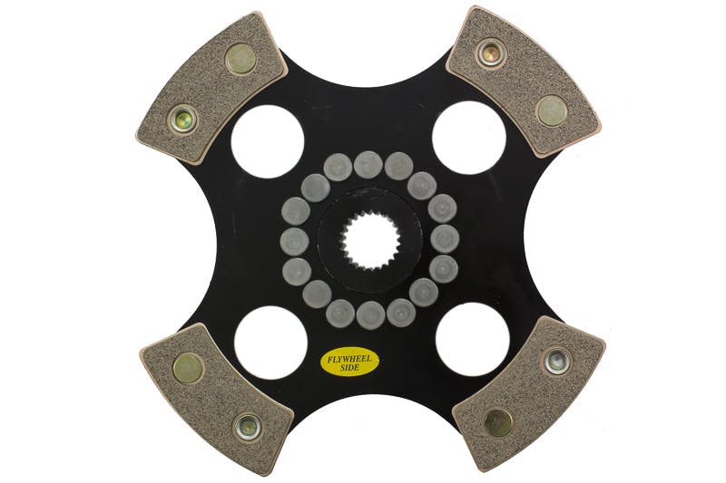 Advanced Clutch Technology 4224008 4 Pad Rigid Race Disc