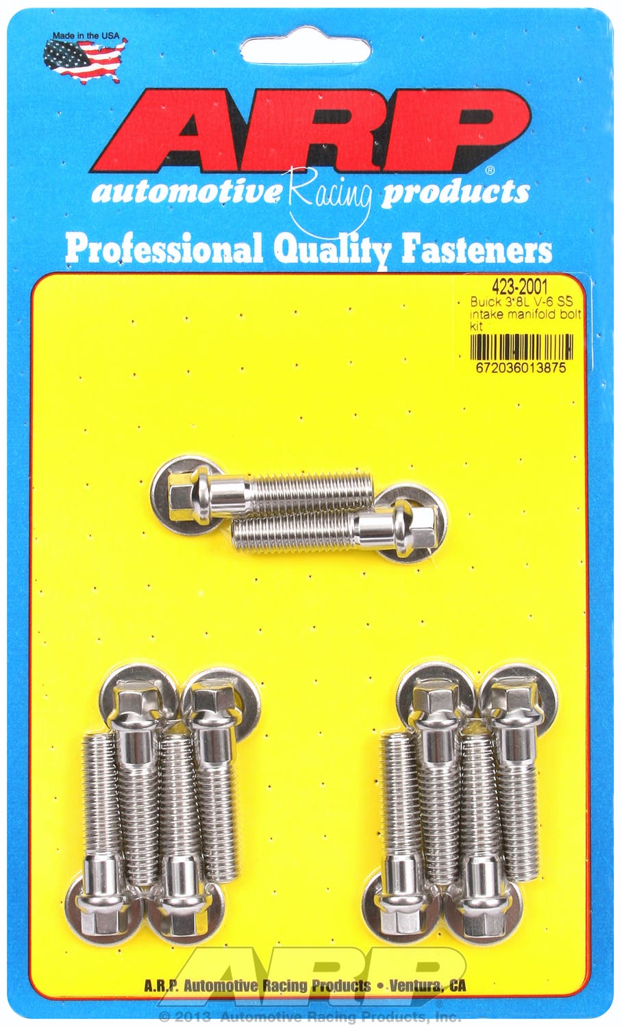 ARP 423-2001 Stainless Steel intake manifold bolt kit