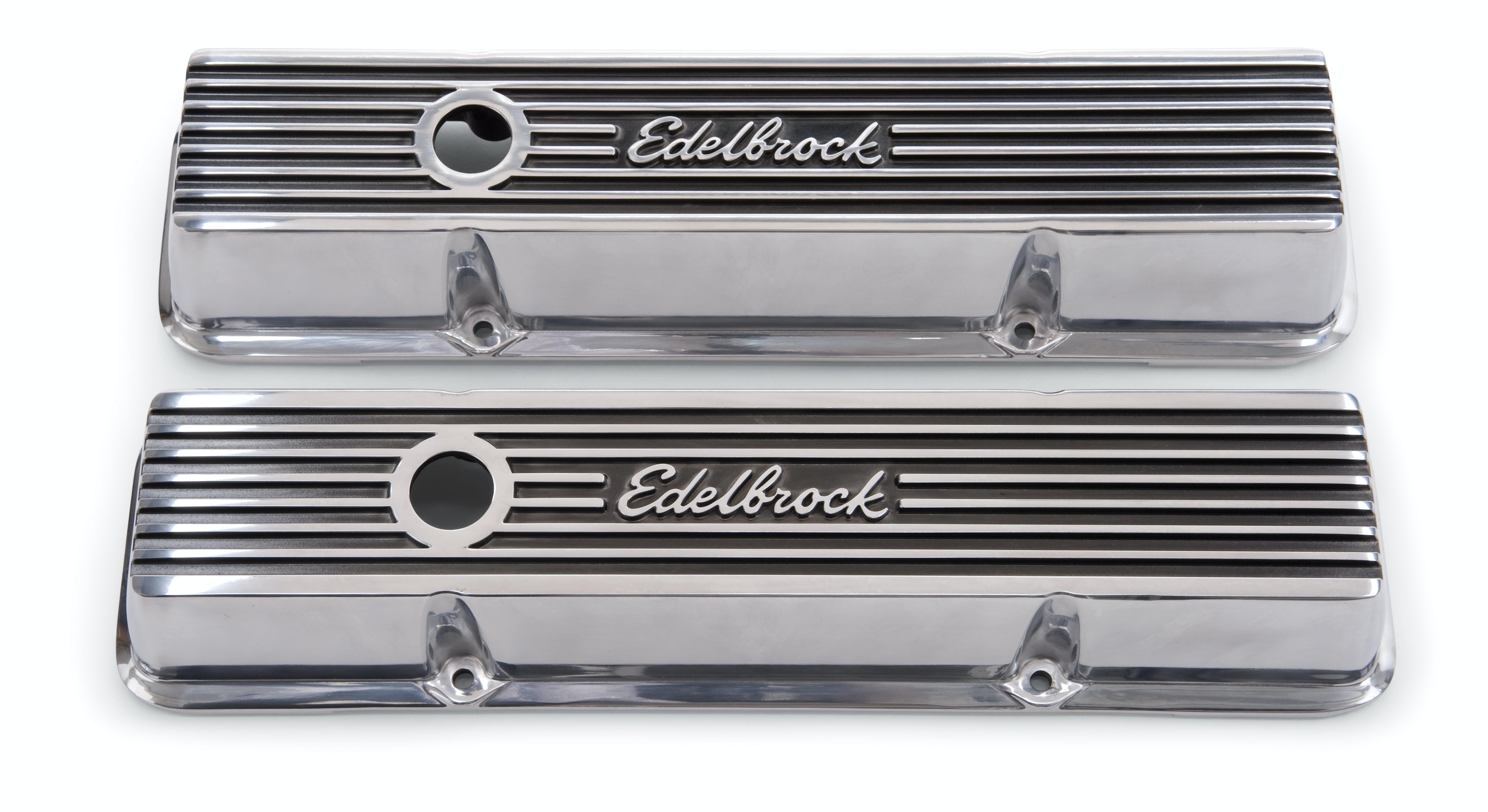 Edelbrock 4262 Elite II Valve Covers for Chevy 262-400 V8 1959-86.
