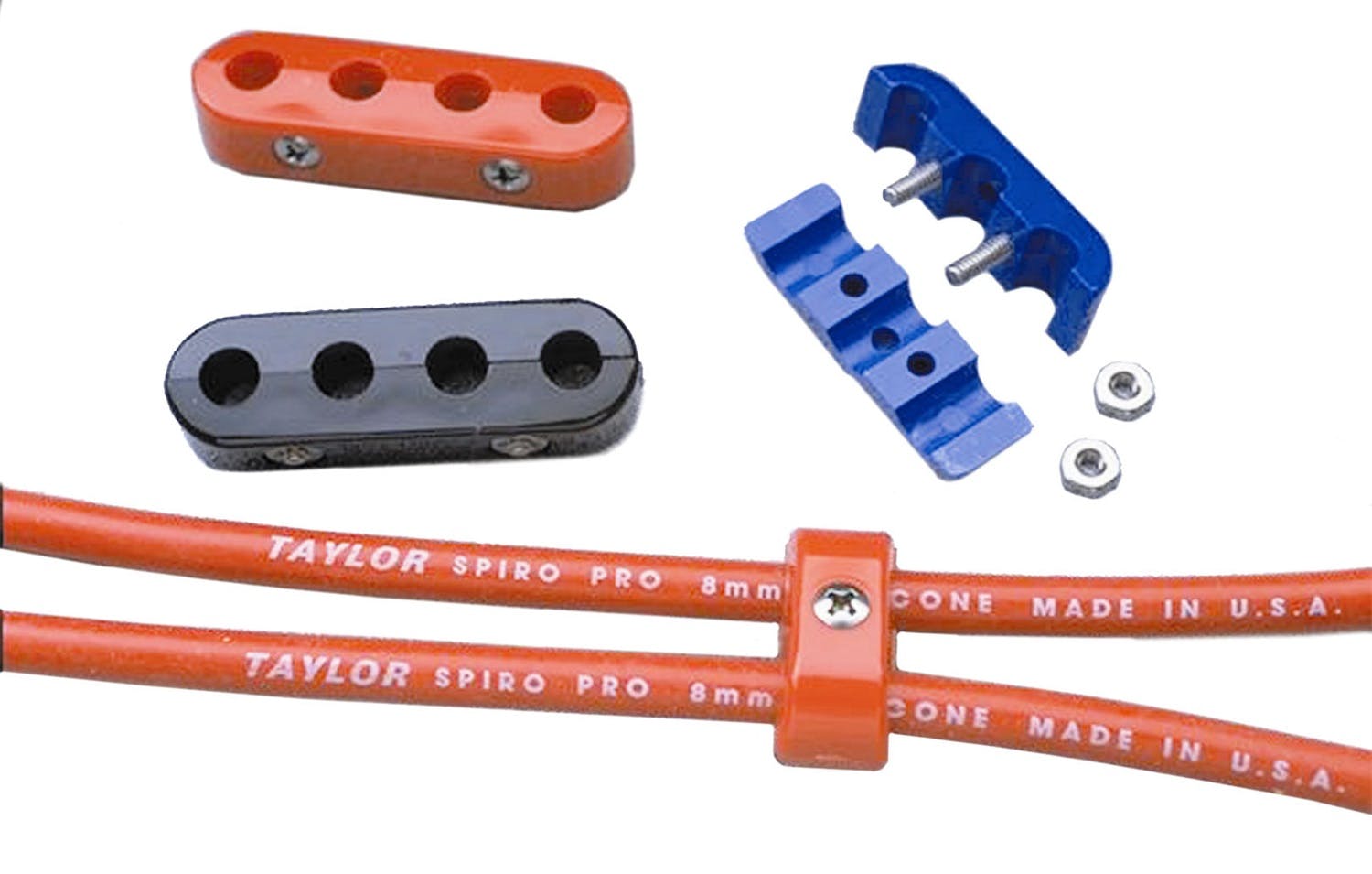 Taylor Cable Products 42700 7-8mm Separators Clamp Style black